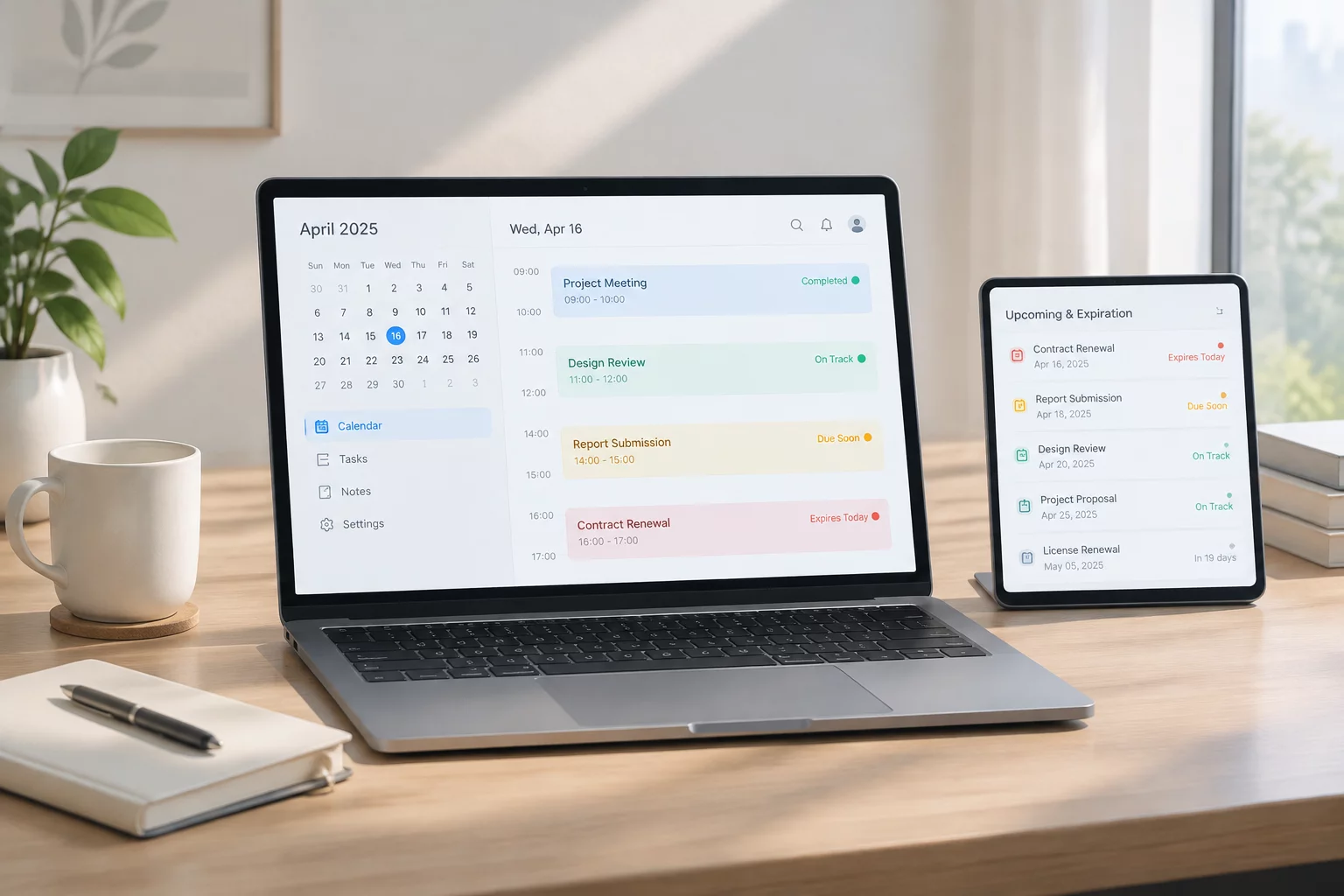 Catalyst Expiration Ledger timeline monitor