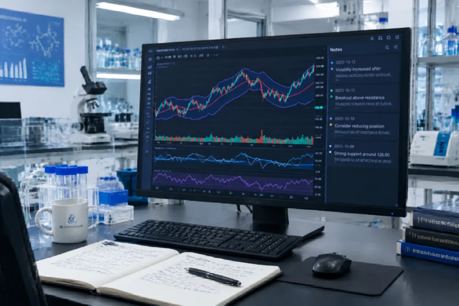 Volatility Contraction Gauge pattern screen